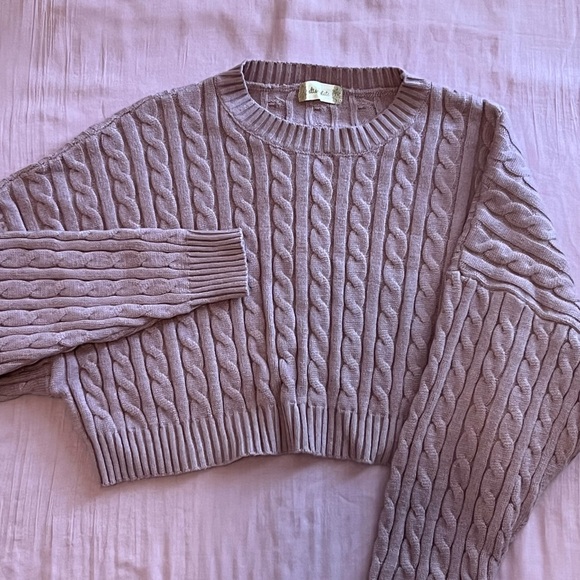 Altar’d State Cropped Sweater - Picture 1 of 3